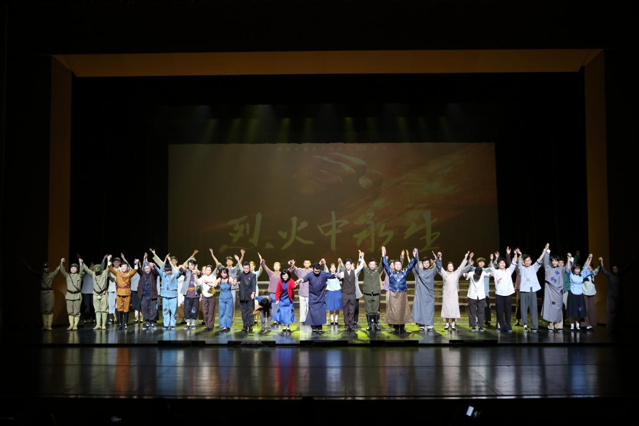 大型原創話劇《烈火中永生》巡演重回昆山 奉獻紅色文化“精神大餐”