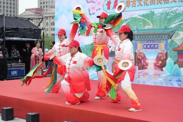 首屆天津古文化街民俗文化旅游節正式啟幕！榮程小百花應邀出演！