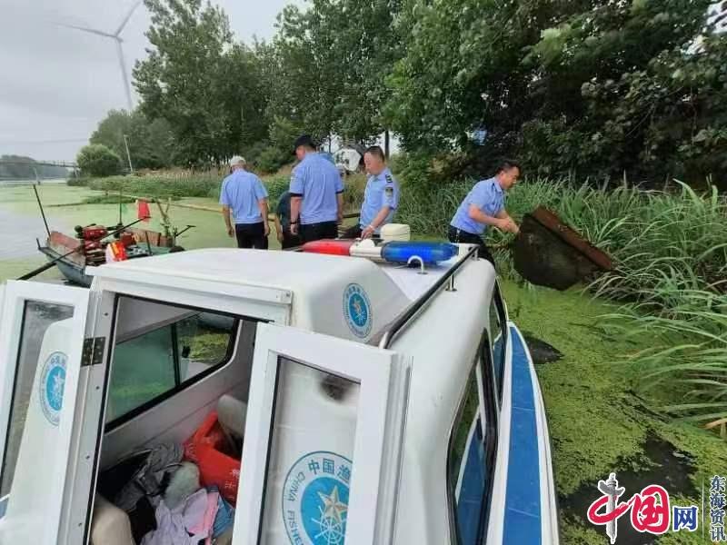 興化市昌榮鎮：筑牢汛期屏障 守護河暢水清